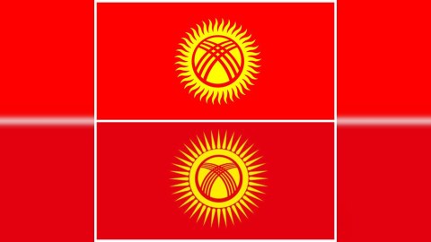 Qırğızıstanın yeni bayrağı rəsmiləşdi - Prezident qanunu imzaladı