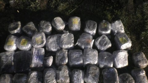 Dərədən 18 kiloqram narkotik tapıldı