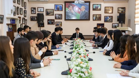 ADU-da “Bir günlük xəlifə” Tələbə Özünüidarəetmə Günü keçirilib - FOTO