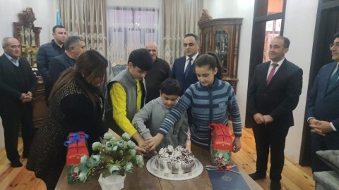 Vətən Müharibəsi şəhidinin ailəsinə mənzil verildi - FOTO