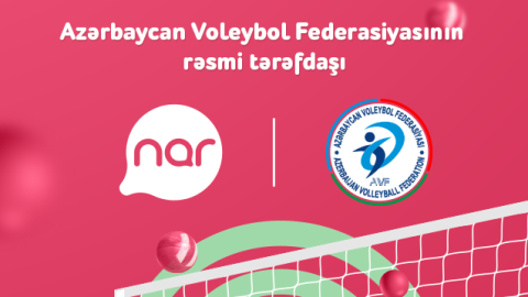 “Nar” Azərbaycan Voleybol Federasiyasının rəsmi tərəfdaşıdır