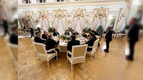 Prezident MDB liderləri ilə nahar etdi