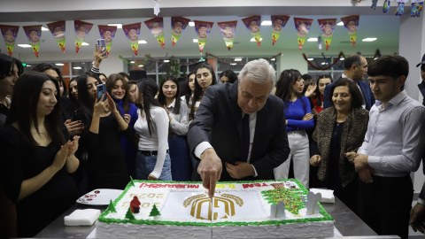 Gəncə Dövlət Universitetində Həmrəylik Günü qeyd edildi - FOTO