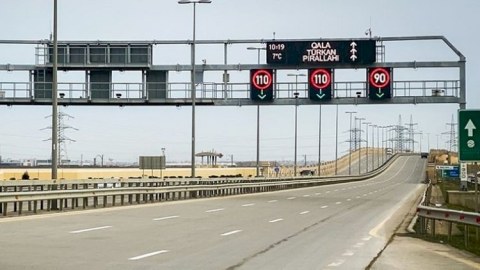 Zığ yolunda sürət həddi endirildi