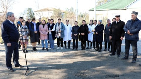 Kənd sakinlərinin qaz təchizatı ilə bağlı sualları "Açıq mikrofon"da - FOTOLAR