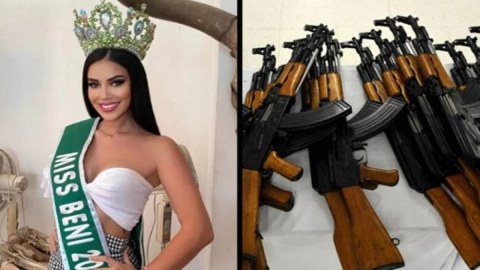 22 yaşlı "gözəllik kraliçası"nın evindən silah çıxdı - 30 günlük həbs...