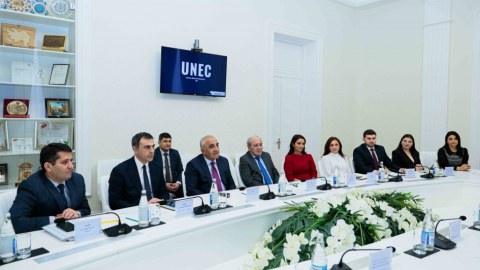 UNEC ilə "Naxçıvan" Universiteti arasında tələbə mübadiləsi