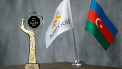 “AzerGold” növbəti dəfə Milli KSM Mükafatına layiq görüldü