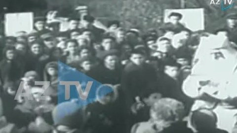 70 il əvvəl Bakıda Yeni il belə qeyd olunurdu - VİDEO