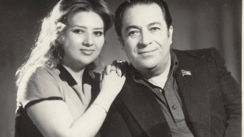 Rəşid Behbudovun ailəsi - FOTO