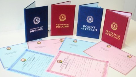 Keçən il 58 nəfərə professor elmi adı verilib