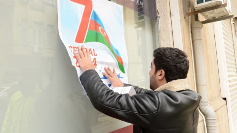 Seçkilərdə təşviqat materialları üçün yerlər müəyyən edildi