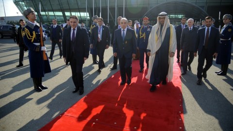 Birləşmiş Ərəb Əmirliklərinin Prezidentinin Azərbaycana səfəri başa çatdı