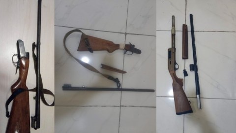 Qanunsuz silahlarını polisə təhvil verdilər 