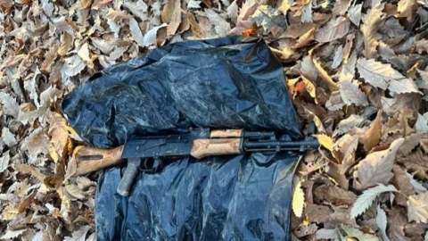 Meşədən "Kalaşnikov" tapıldı