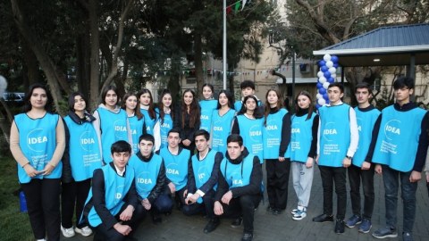 Leyla Əliyevanın iştirakı ilə daha iki həyət yenilənərək istifadəyə verildi