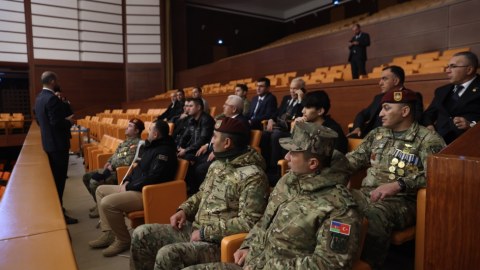 Qazilərimiz Türkiyə parlamentində - FOTO