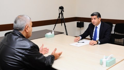 Naftalanda növbəti vətəndaş qəbulu keçirilib - FOTO