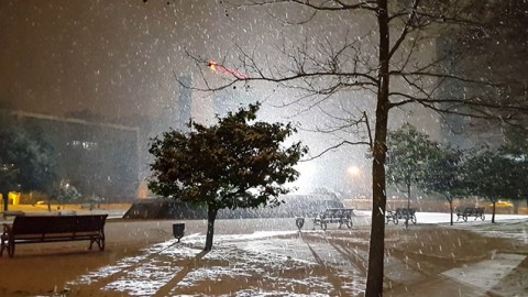 Bakıda temperatur 0 dərəcəyə yaxın olub 