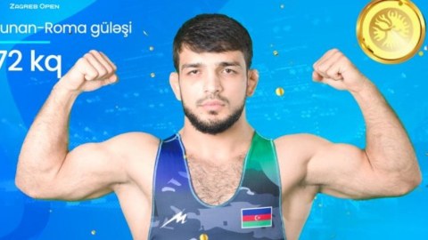 Güləşçimiz Xorvatiyada qızıl medal qazandı