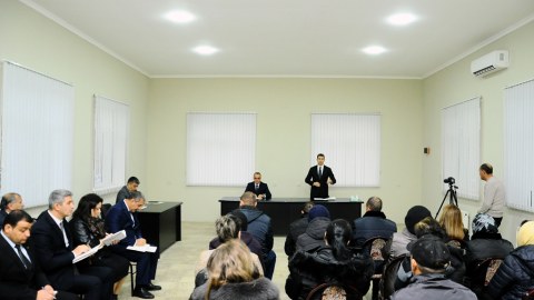 Naftalanda növbəti səyyar qəbul - FOTOLAR