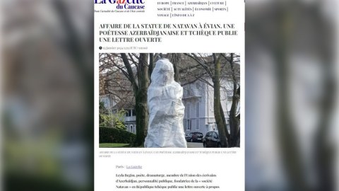 Natəvanın heykəli ilə bağlı açıq məktub