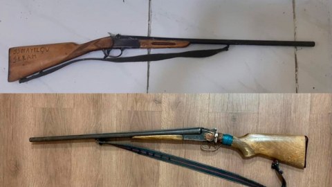 Daha iki qanunsuz silah götürüldü