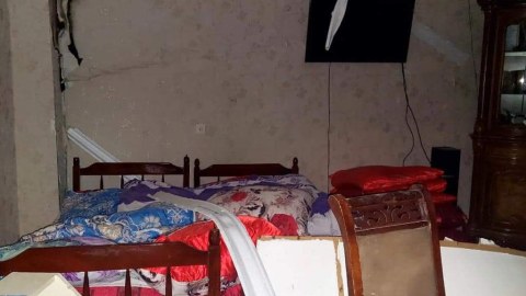 Sumqayıtda partlayış baş verən mənzildən GÖRÜNTÜLƏR