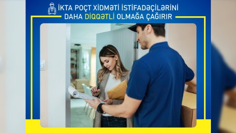 Agentlik poçt xidməti istifadəçilərini diqqətli olmağa çağırır