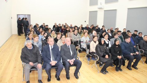 Goranboyun Qaraçinar kəndində səyyar qəbul keçirildi - FOTO
