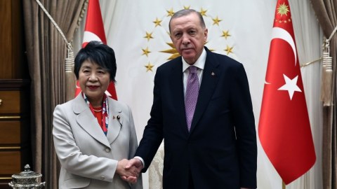 Yaponiyanın xarici işlər naziri Türkiyədədir