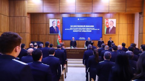 Bakı şəhər prokurorluğunda əməliyyat müşavirəsi keçirildi - FOTO