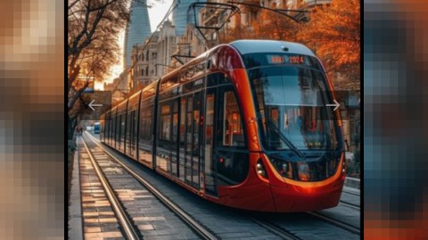 Bakıda tramvay hansı küçələrdən keçəcək? - XƏRİTƏ