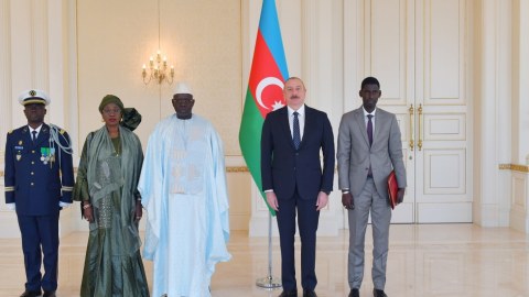 Prezident Seneqalın yeni səfirini qəbul etdi - FOTO