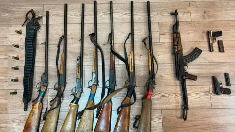 Bakıda vətəndaşlardan 10 silah götürüldü