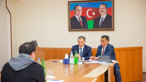 Rəşad Nəbiyev Naxçıvanda vətəndaşları qəbul edib