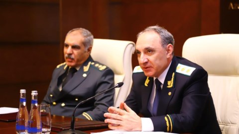 Hərbi Prokurorluqda kollegiya iclası keçirildi