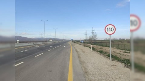 Ödənişli yolda sürət həddi müəyyənləşdi - Radar da quraşdırılacaq