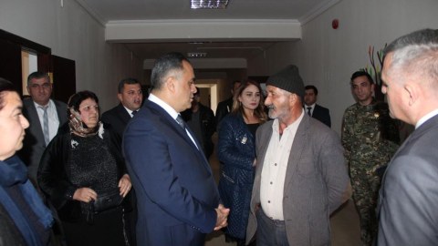Goranboyun Tap Qaraqoyunlu kəndində səyyar qəbul keçirildi