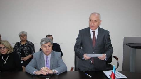 Əqli Mülkiyyət Agentliyində 20 Yanvar şəhidləri anıldı - FOTO