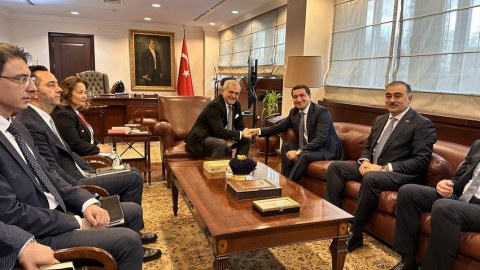 Hikmət Hacıyev Türkiyə XİN başçısının müavini ilə görüşdü 