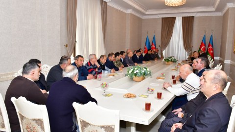 Abşeronda 20 Yanvar şəhidlərinin xatirəsi anıldı - FOTOLAR