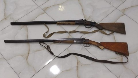 Biləsuvar sakinlərindən odlu silahlar götürüldü