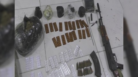 Göyçayda silahlı narkotacir saxlanıldı