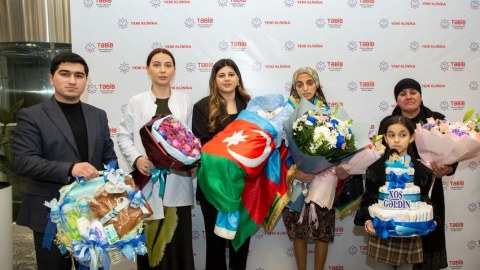 Şəhidin övladı dünyaya gəldi - FOTO