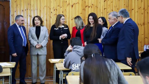 ADU-da imtahan sessiyasını izləmək üçün mediatur təşkil olundu - FOTO