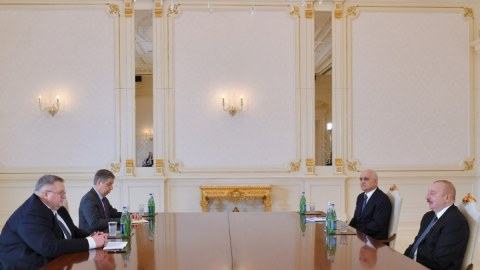 İlham Əliyev Overçuku qəbul etdi - FOTO