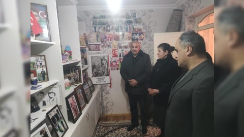 İcra başçısı şəhid ailəsinin sosial qayğıları ilə maraqlandı