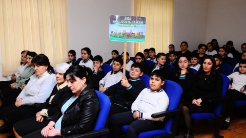 Naftalanda maarifləndirici tədbir keçirilib - FOTO