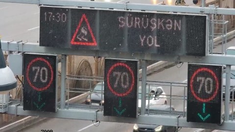 Küləkli və qarlı hava ilə əlaqədar sürücülərə müraciət 